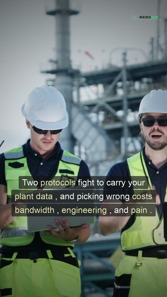 Watch short: MQTT vs OPC UA - Which Protocol for Your Plant Data?